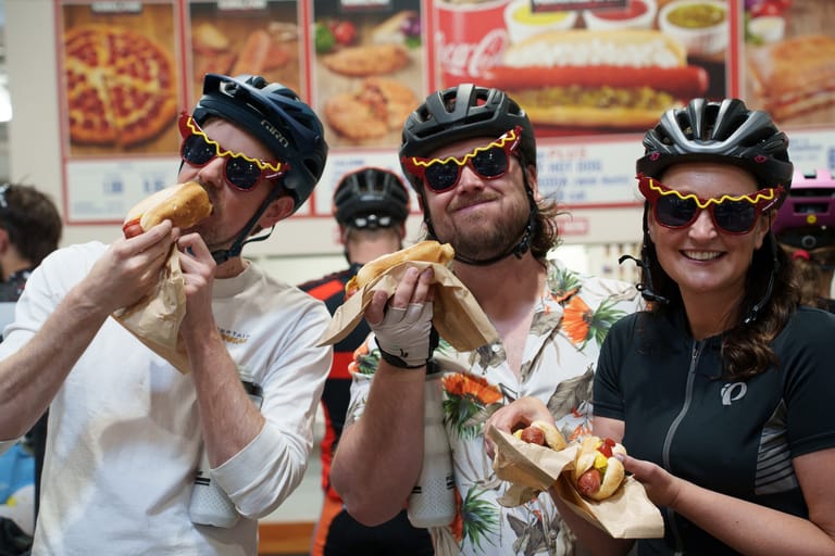 'Dream big, regret bigger': The Great Glizzy Gauntlet is not your average fondo